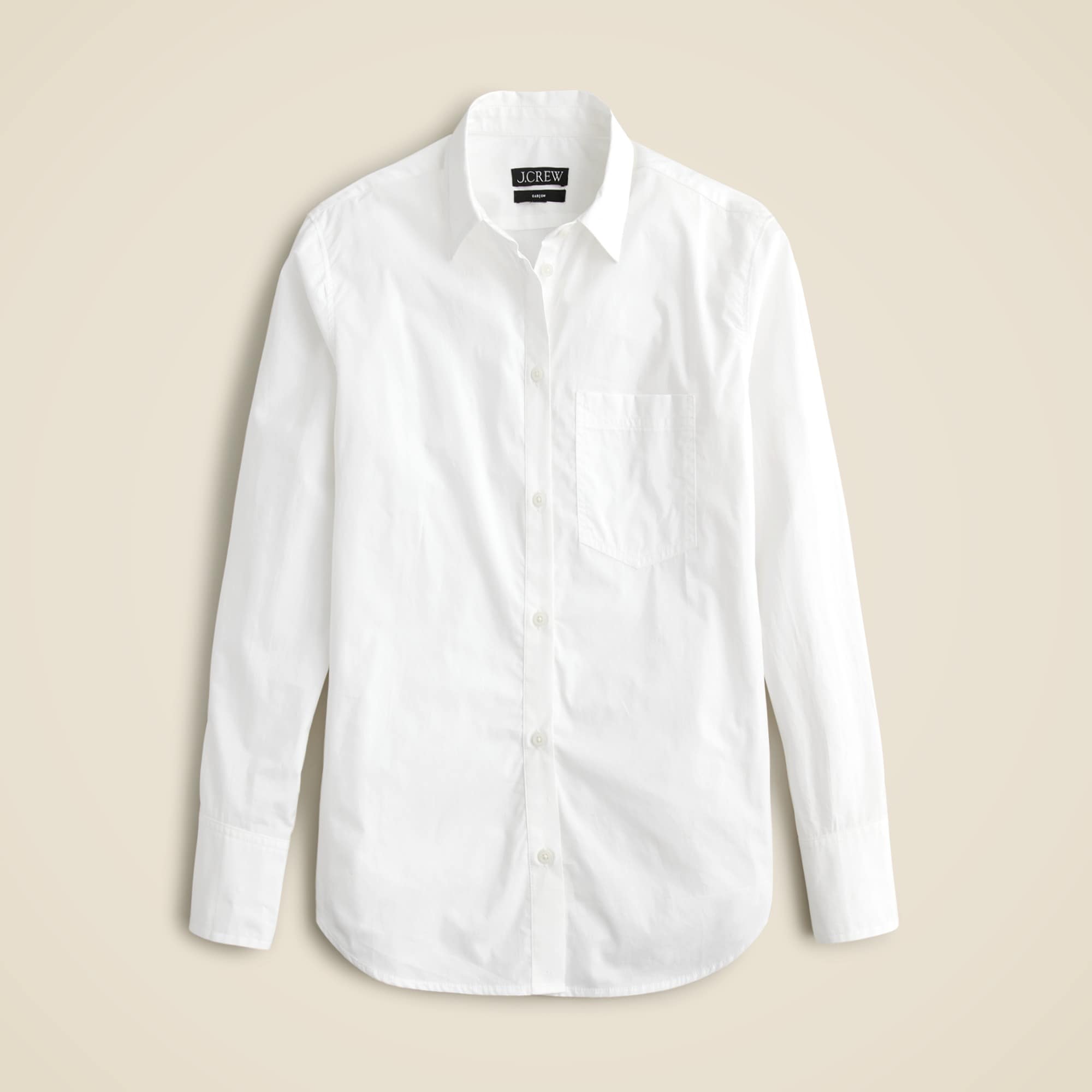 Gar&amp;ccedil;on Classic Shirt in Cotton Poplin
