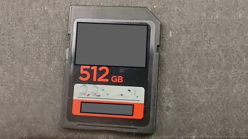 Titan submersible camera and SD card recovered