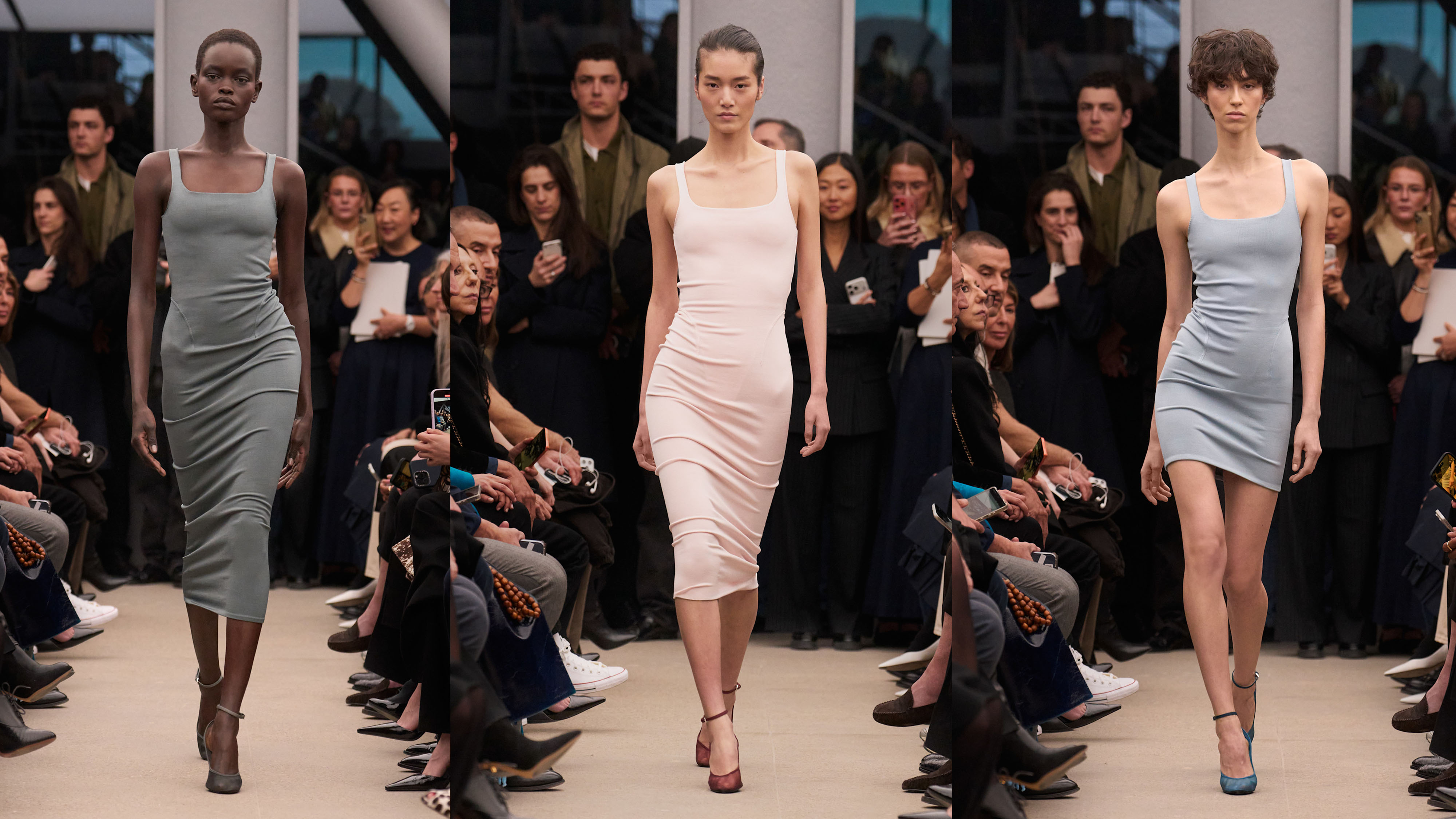 Tank dress trend on the fall/winter 2026 runway