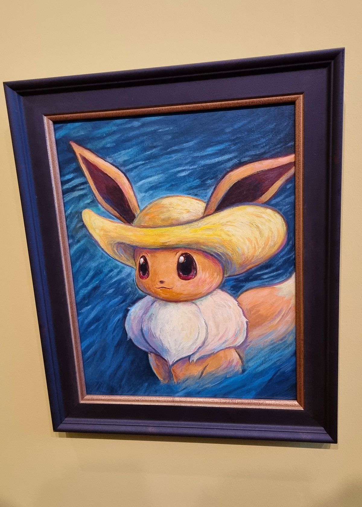 The Van Gogh x Pokemon exhibit at the official Van Gogh Museum in Amsterdam