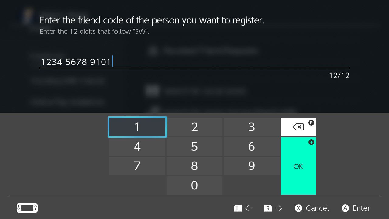 Как добавить друзей на Nintendo Switch - введите код