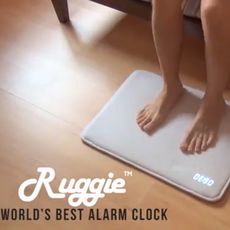 ruggie clever alarm clock