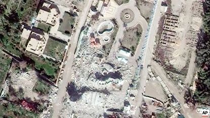 Ramadi is destroyed after ISIS