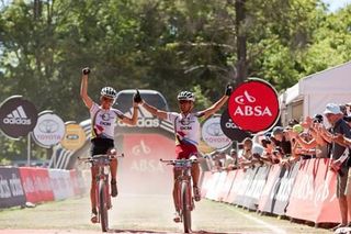 Christoph Sauser and Burry Stander win stage three of the 2010 Absa Cape Epic