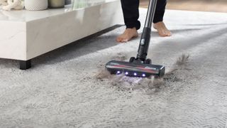 Tineco Pure One Station on carpet