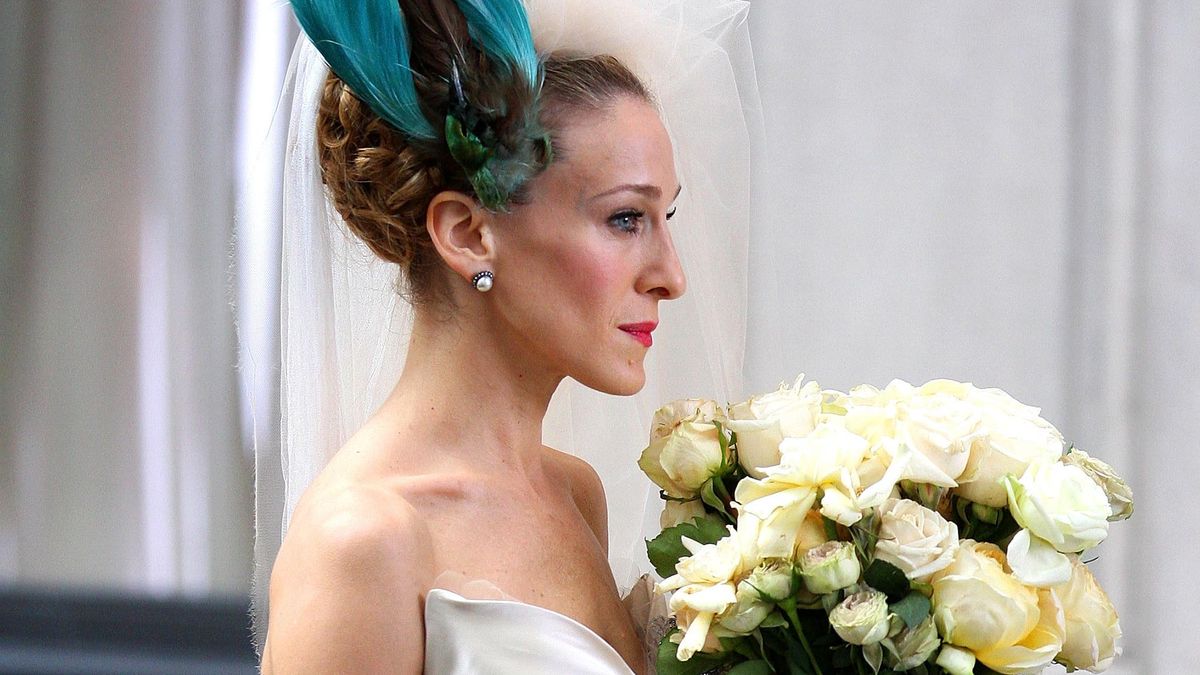 The wedding dresses that never made it into the SATC movie Marie