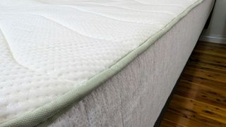 The side and edge of the Koala Sleep Easy Mattress