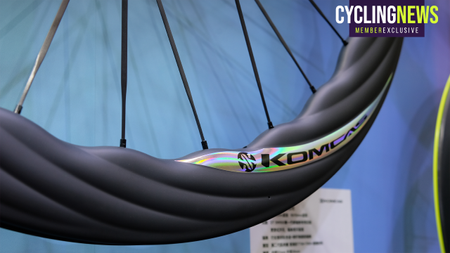 Bike wheel at China Cycle Show