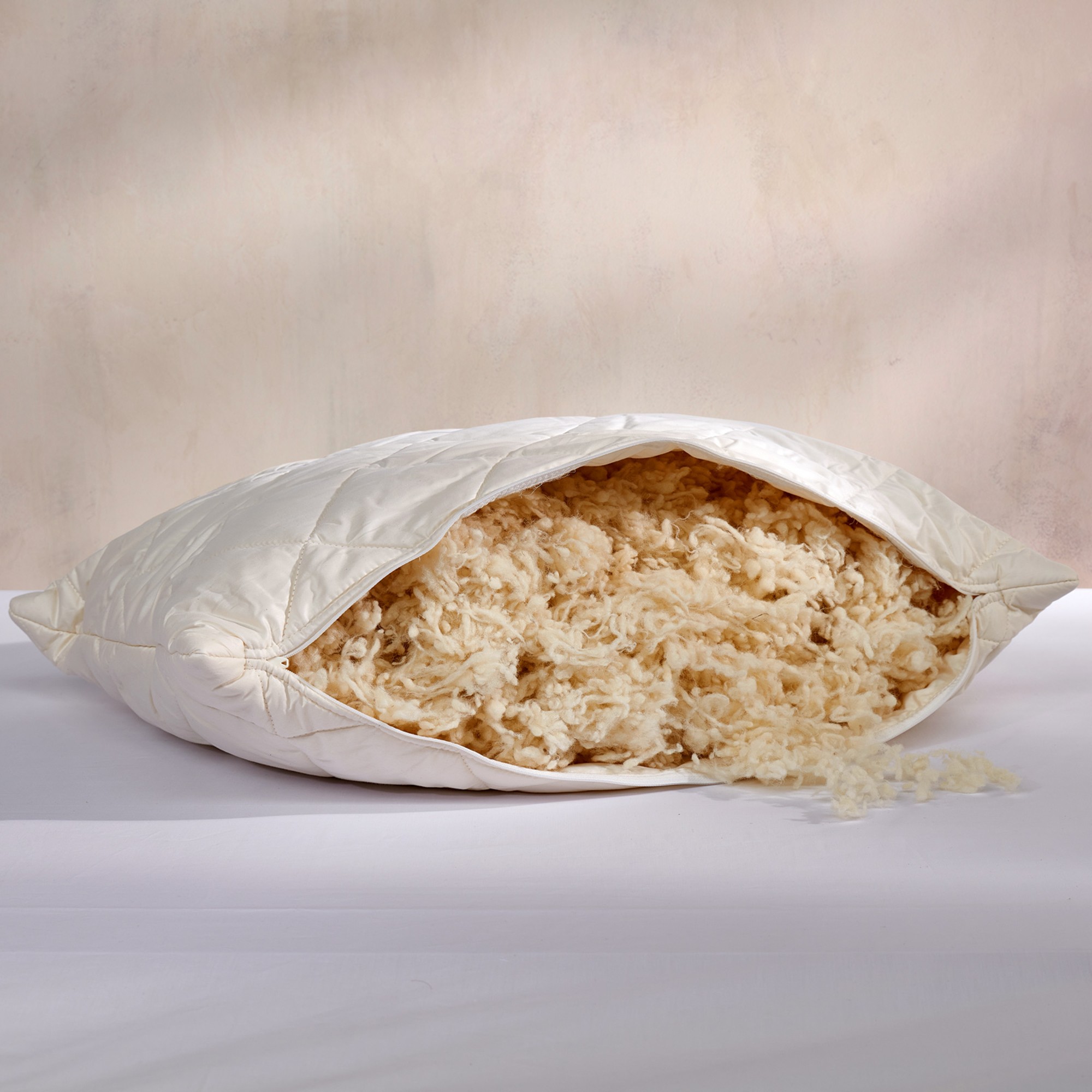 Woolroom adjustable wool pillow