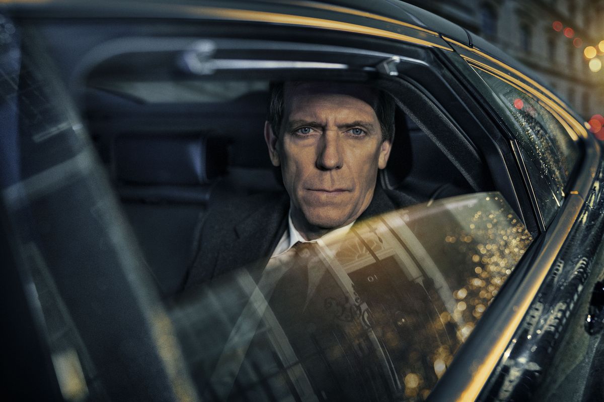 Hugh Laurie stars in &quot;Roadkill,&quot; on BB1 and PBS Masterpiece.