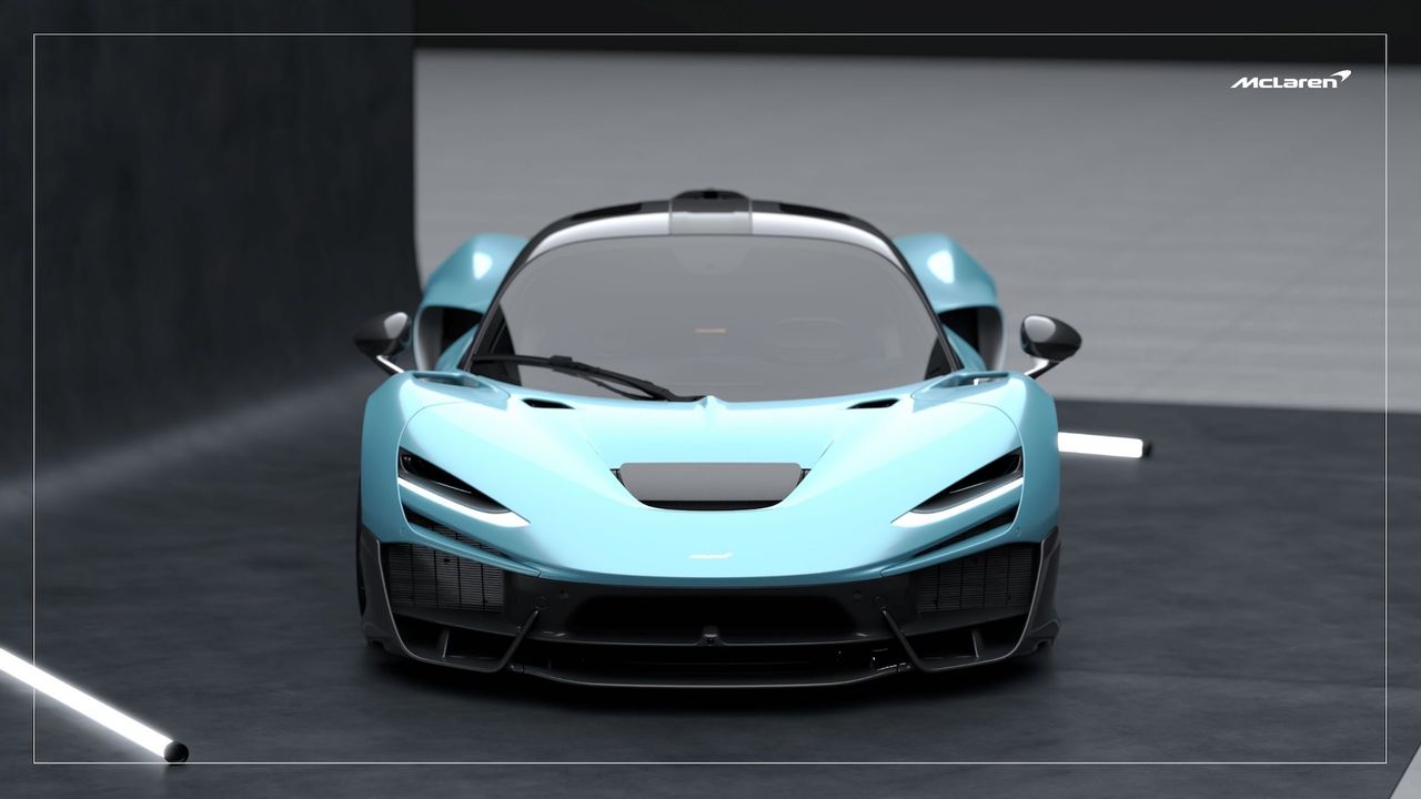 A bespoke McLaren supercar design