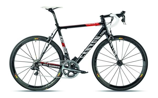 Katusha's climbers will ride Canyon's Ultimate CF SLX