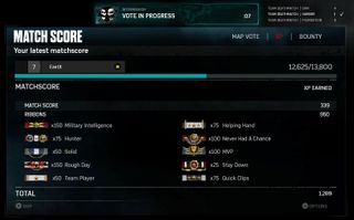 Gears of War 4 Beta Xbox One Match Score Ribbons