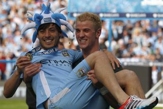 Silva's contribution helped City secure the title on a dramatic day in 2012