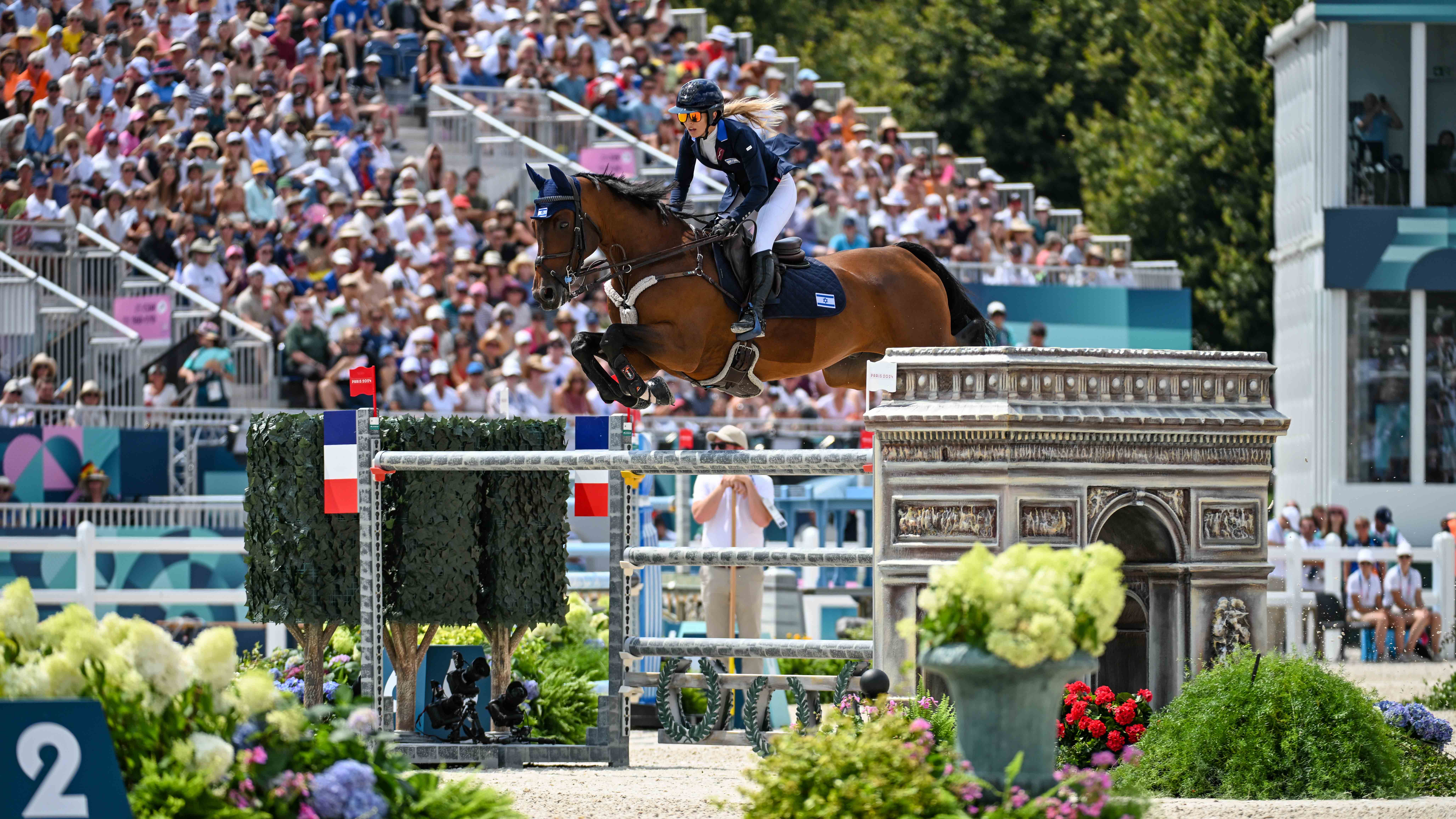 Ashlee Bond did not present her horse at the Olympic showjumping trot-up for the individual competition