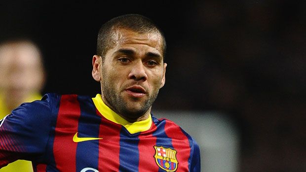 Dani Alves of Barcelona