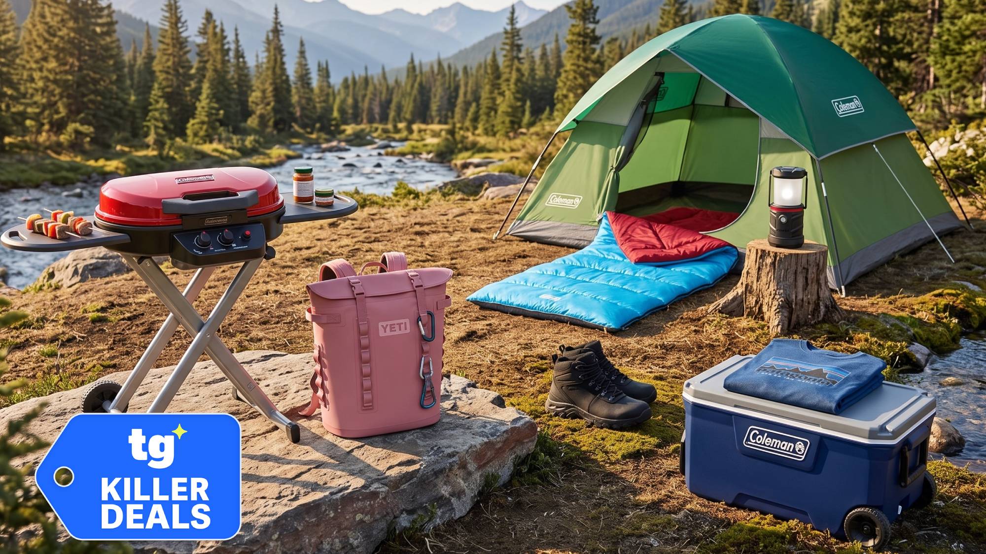 Coleman camping