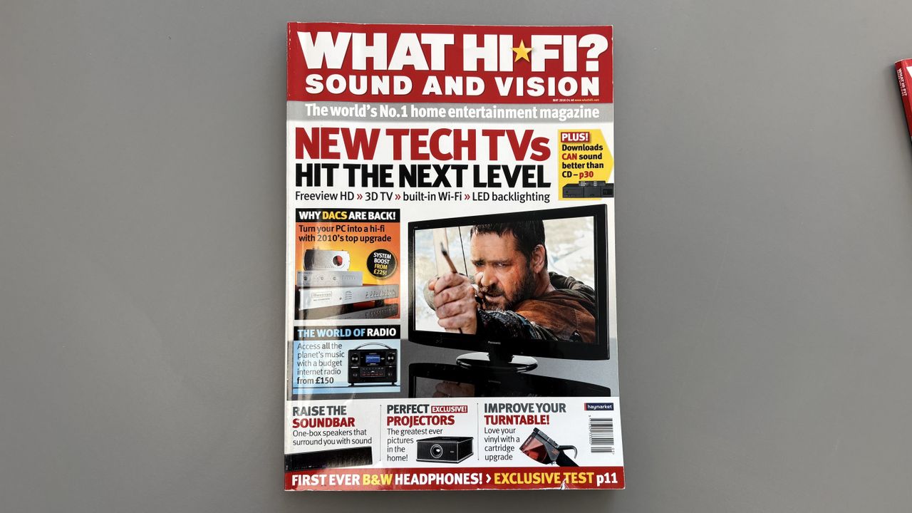 Cover of May 2010 issue of What Hi-Fi?