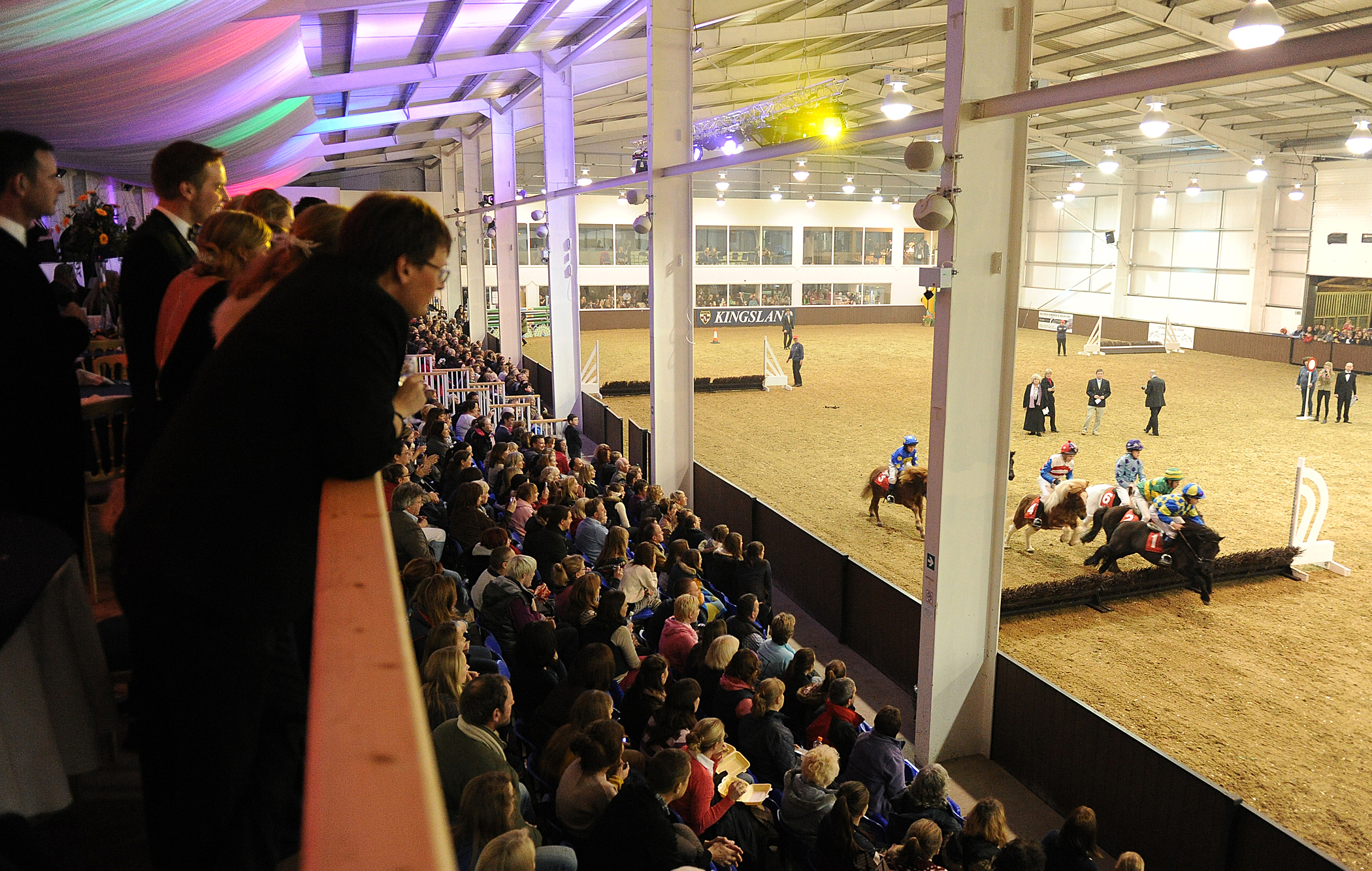 Spectators at Bury Farm Equestrian Village