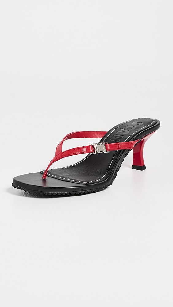 Staud Flynn Kitten Heel Sandals