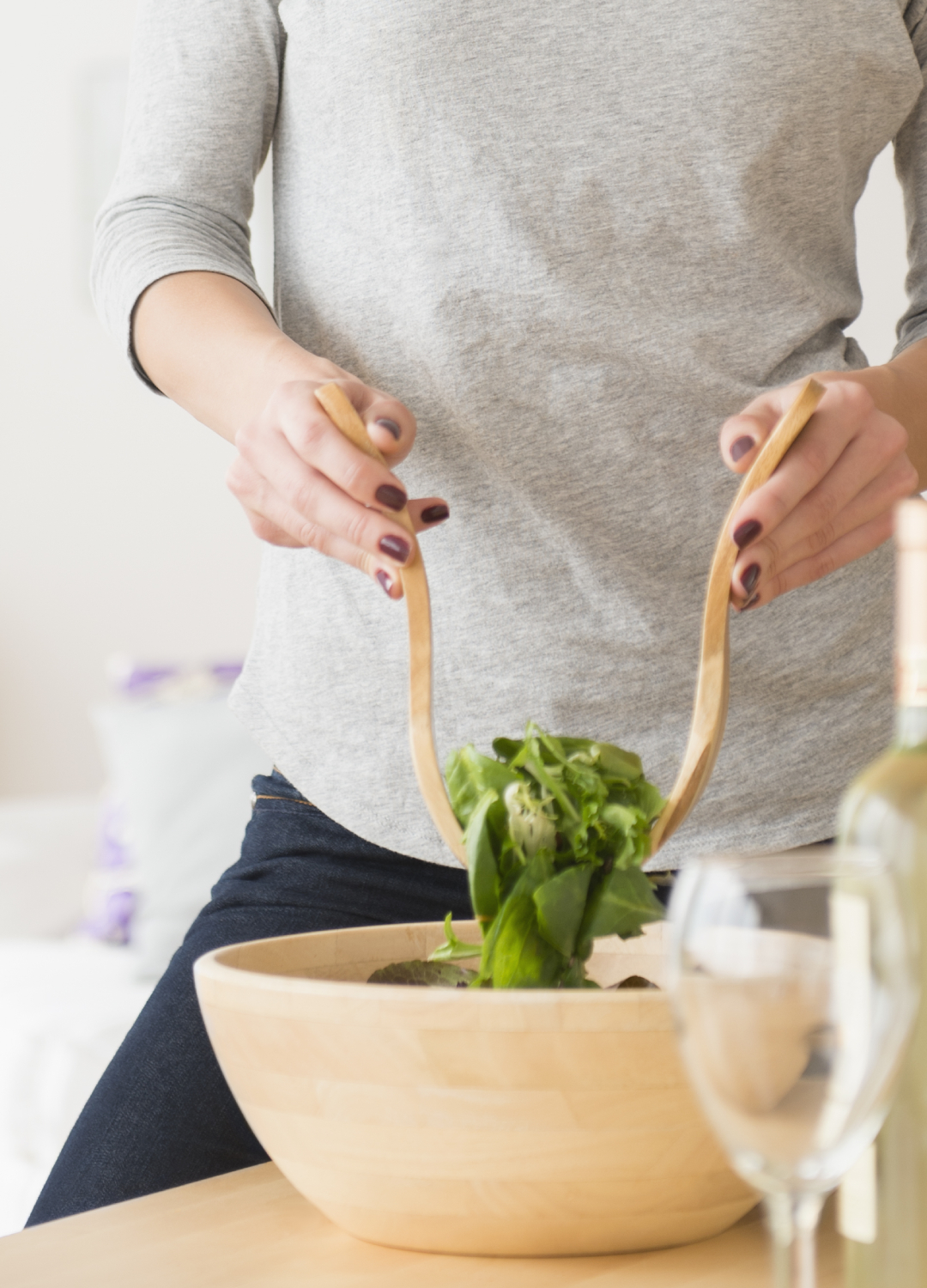 woman cooking