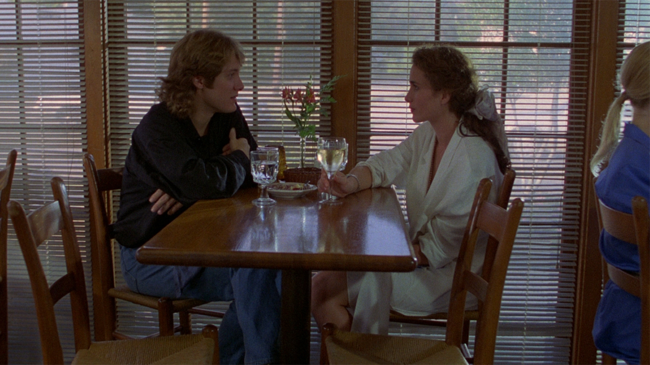 James Spader and Andie MacDowell in Sex, Lies And Videotape
