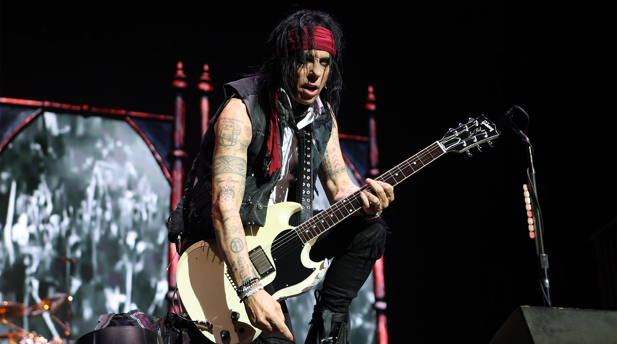 Tommy Henriksen performs onstage during a concert at The O2 Arena on July 25, 2025 in London, England