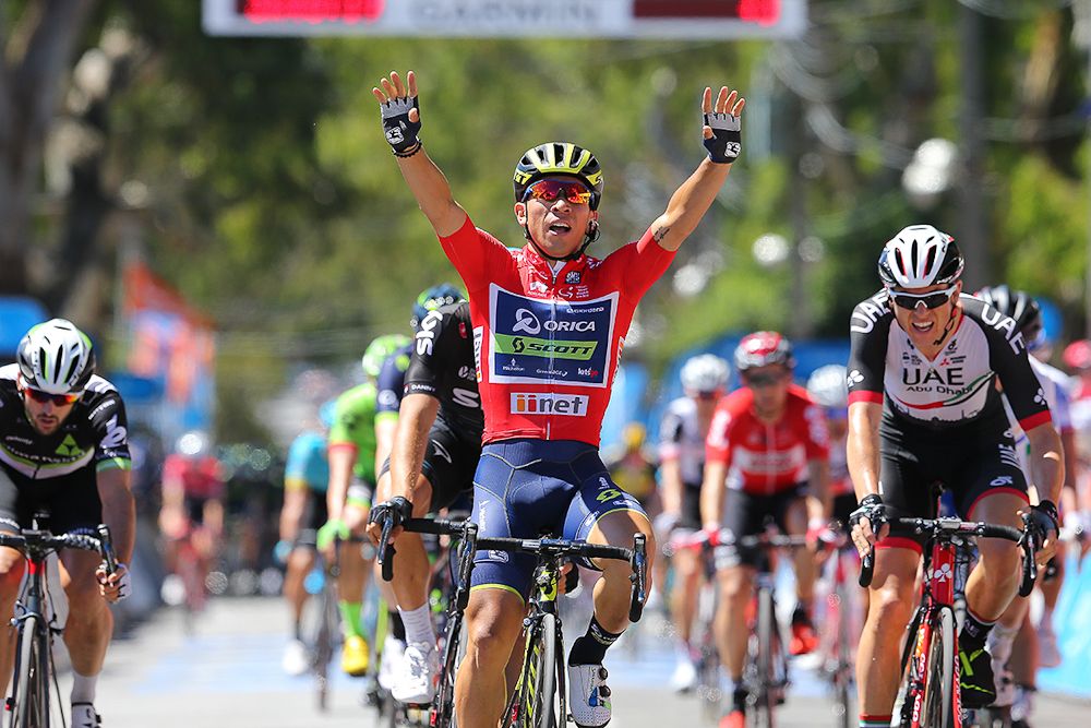 Caleb Ewan wins stage 4 at the Tour Down Under
