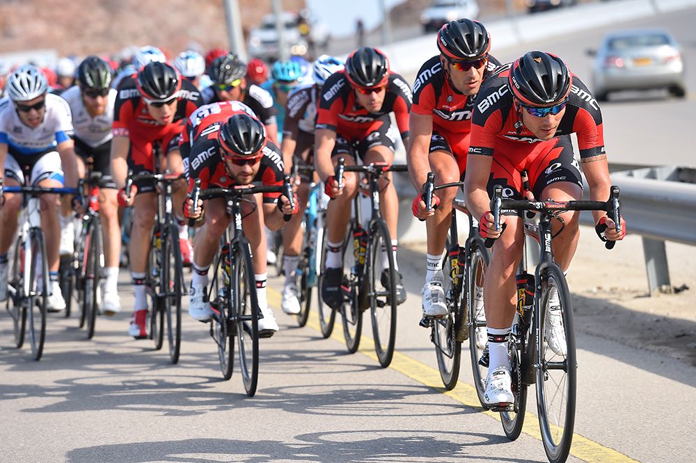 BMC lead the peloton