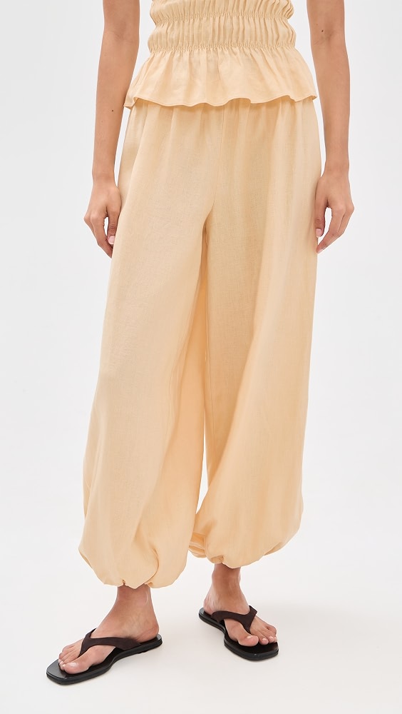 FAITHFULL Kortez Balloon Pants - Daffodil