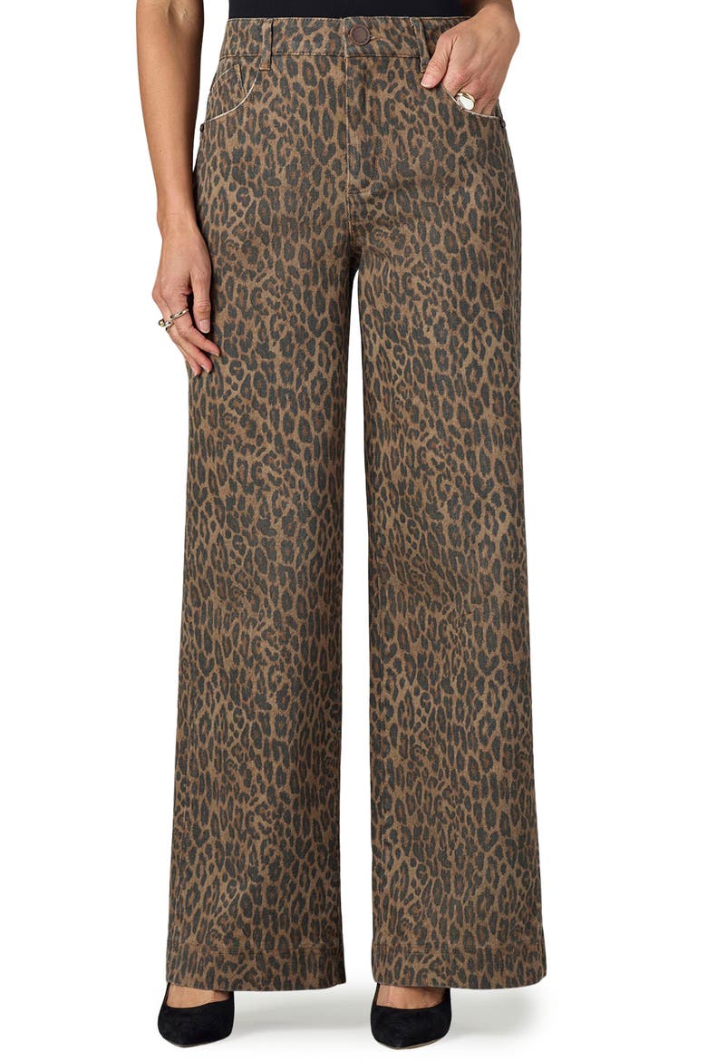 Gracie Skyrise Double Side Seam Wide Leg Jeans