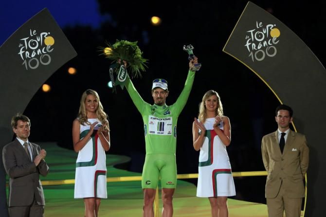 Peter Sagan (Cannondale) won his second consecutive points classification
