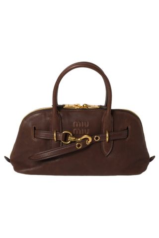 Aventure Nappa Leather Top-Handle Bag