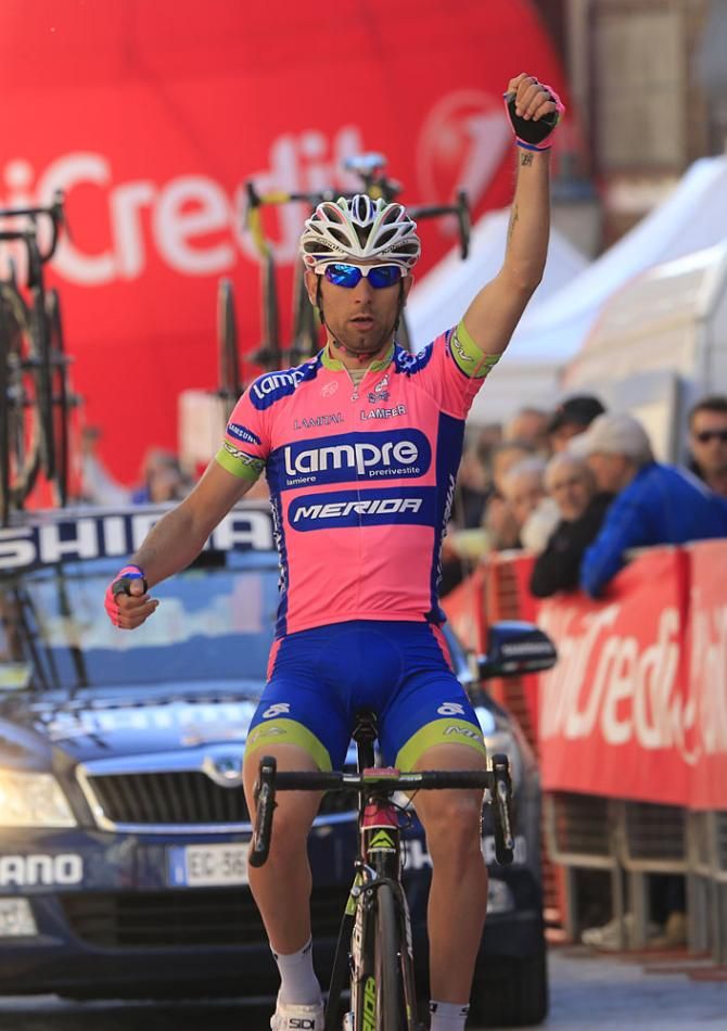 Diego Ulissi (Lampre - Merida) wins the stage