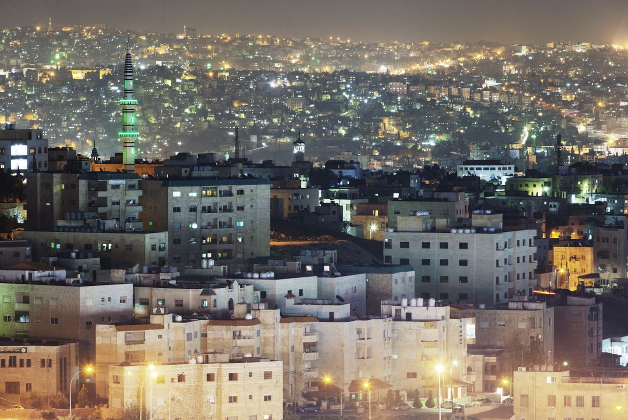 Jordan at night