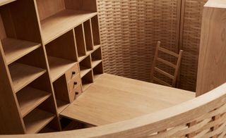 crafted american hardwood drawer