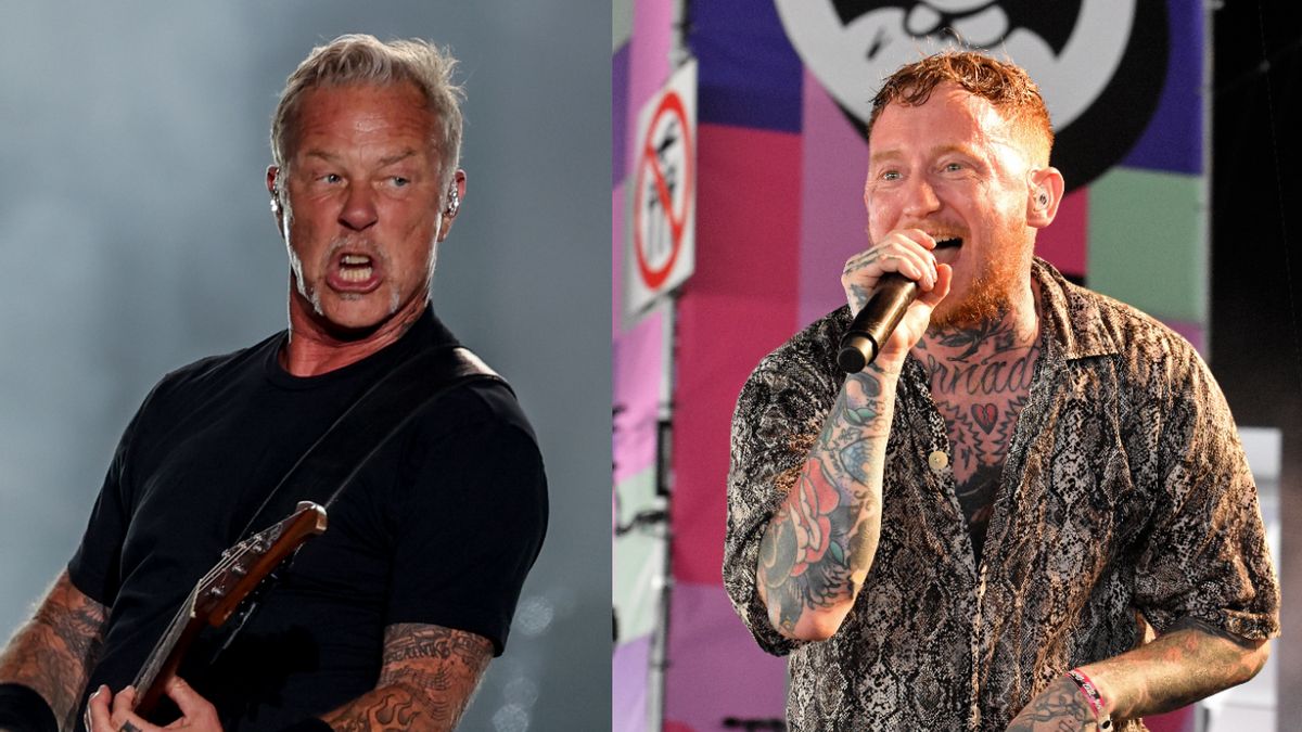 James Hetfield and Frank Carter