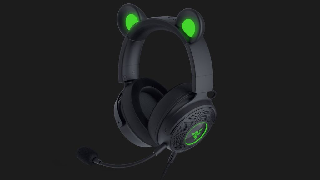 Razer Kraken Kitty V2 goes Pro with cat, bunny, and bear ears