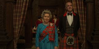 Queen Elizabeth and Prince Phillip in The Crown season 5