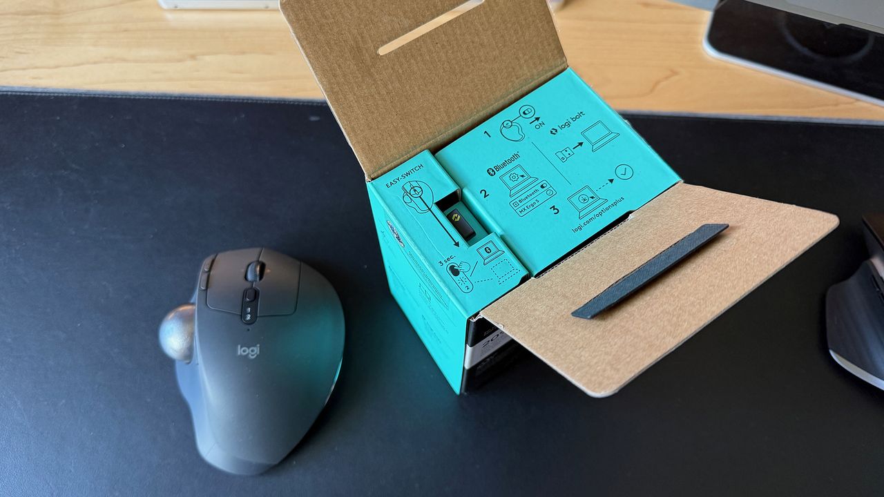 Three Logitech ergonomic mice, all compared.
