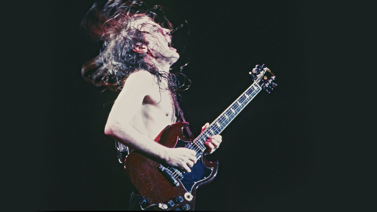 AC/DC's Angus Young reveals what his favourite SG is in first podcast ...