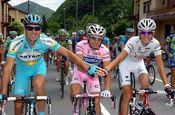 Giro's top three