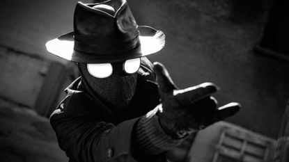 Nic Cage as the Spider in Spider-Noir