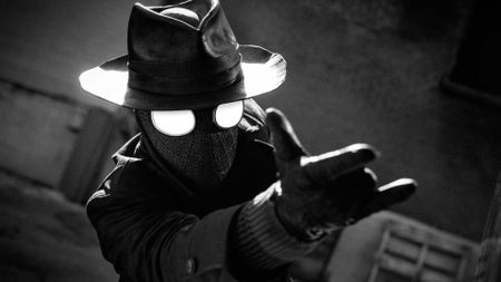 Nic Cage as the Spider in Spider-Noir