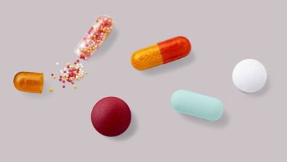 Pill, Colorfulness, Medicine, Capsule, Prescription drug, Pharmaceutical drug, Amber, Orange, Medical, Analgesic, 