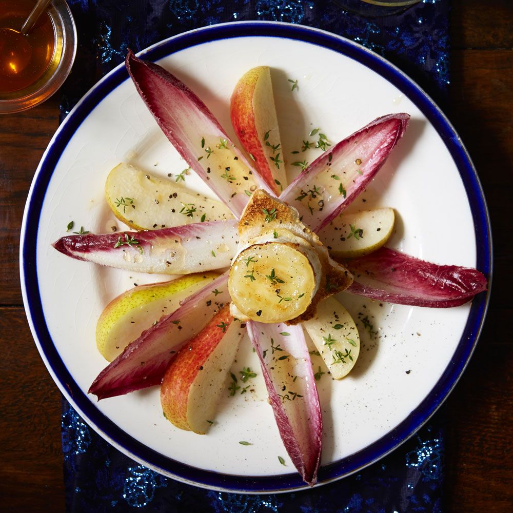 Pear Salad with Goat's Cheese and Chicory Dinner Recipes Woman & Home