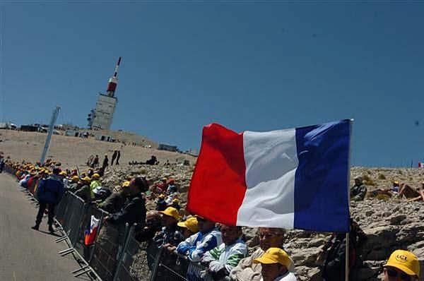 French fans came out in droves.