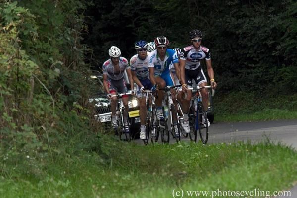The break of the day in stage 2 of Paris-Correze.