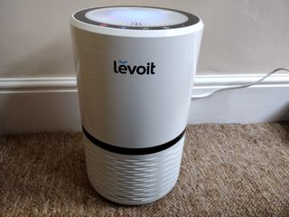 Levoit H132 review: Image shows the device resting on the floor.