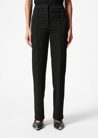 Straight-Leg Trousers